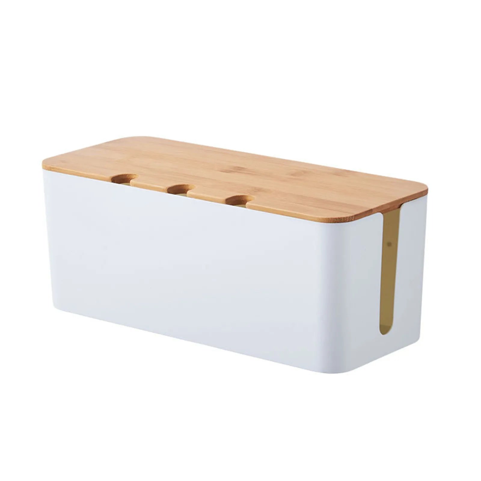 Wood Cable Management Box